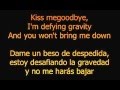 Glee - Defying gravity (Kurt version) (lyrics ...