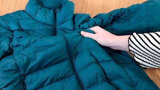 How to Straighten Down in a Down Jacket after Washing