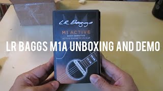 Video thumbnail for LR Baggs M1A Unboxing and Demo by Diego Alonso