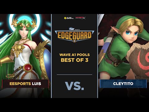 LUI$ vs CLEYTITO - EDGEGUARD | Ultimate Singles Wave A Pools | Palutena vs Young Link