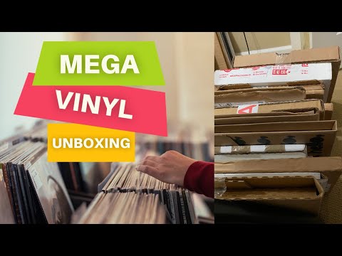 UNBOXING RARE AND COOL VINYL RECORDS