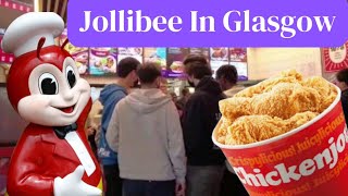 Jollibee - Opening Day In Glasgow Scotland UK March 25, 2022