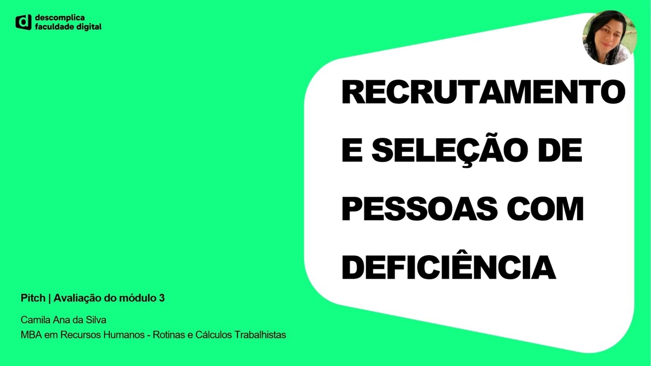 Pitch do curso MBA em Recursos Humanos - Rotinas e Cálculos Trabalhistas
