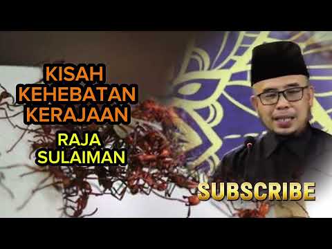 KISAH KEHEBATAN KERAJAAN NABI SULAIMAN | Dr Maza