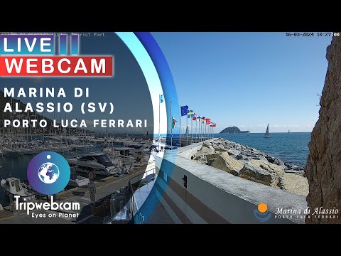 Marina di Alassio Live Webcam - Porto Luca Ferrari