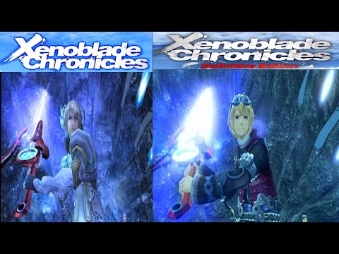 Xenoblade Chronicles: Original vs. Definitive Edition Comparison - Prison Island