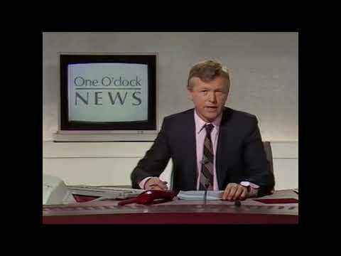 BBC One O'clock News - Wednesday 31st December 1986