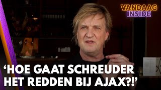 Koffie met Kieft: 'Hoe gaat Schreuder het in hemelsnaam redden bij Ajax?!' | VANDAAG INSIDE