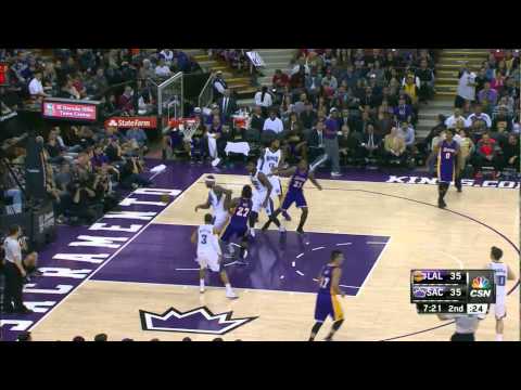 Jeremy Lin's Offense & Defense Highlights 2014-12-22 Lakers VS Kings 1080p