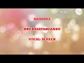 Kau Kesayanganku Karaoke Vocal Screen