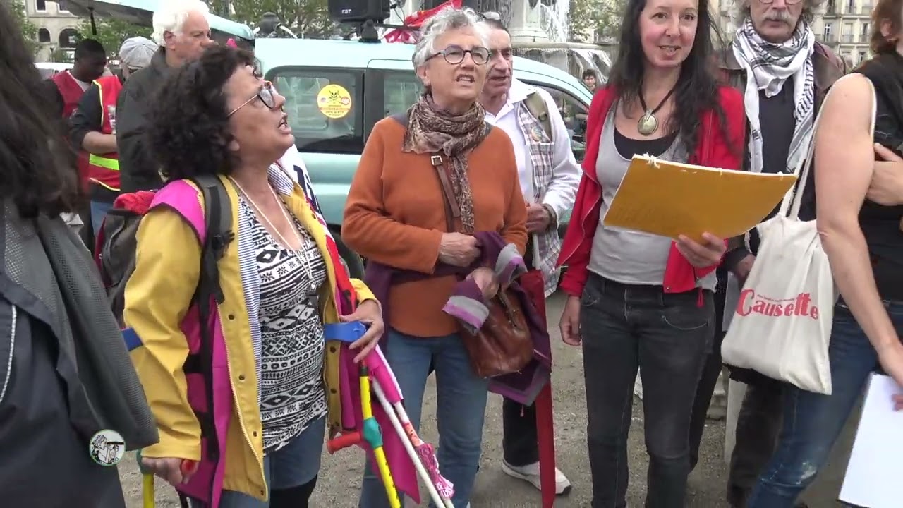 Manifestation anti RN au Puy-en-Velay