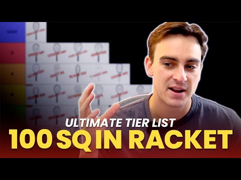 The ULTIMATE 100 Square Inch Racket Tier List for Summer 2025 (and 99) | Rackets & Runners