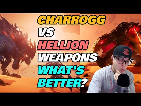 Dauntless - Charrogg vs Hellion Weapons - Which is Better? - EXPLAINED! - Patch 1.11.5.