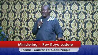 Comfort for God's People