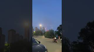 慈渓新区の花火！