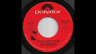Billy Burnette - Believe What You Say
