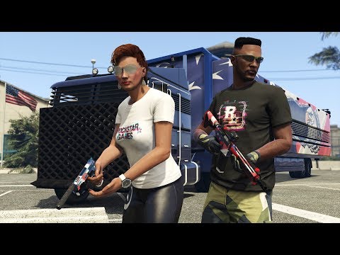 GTA V online THE DEWBAUCHEE VAGNER, DAWN RAID, INDEPENDENCE DAY (ps4)