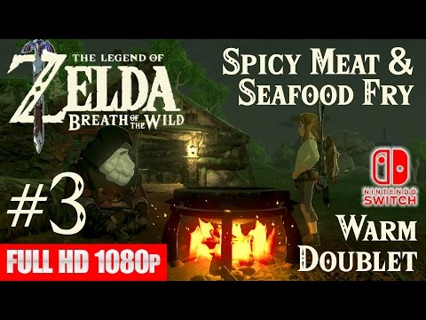 The Legend of Zelda: Breath of the Wild walkthrough #3 Nintendo Switch 1080p - Warm Doublet