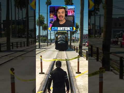 How do you STOP the TRAIN in GTA 5?! #Shorts