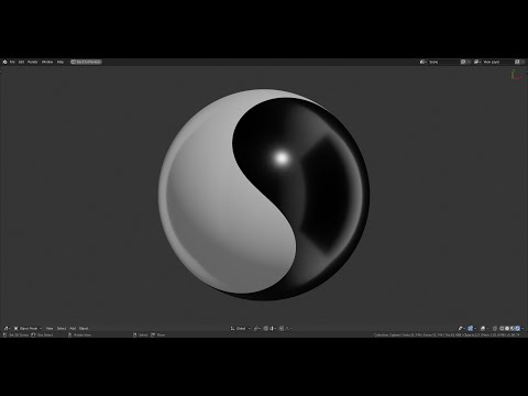 Blender Tip: Make a Tai Chi Ball in one minute