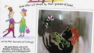 preview picture of video 'Clearly Susan - Cat Lover Gifts Hand painted'