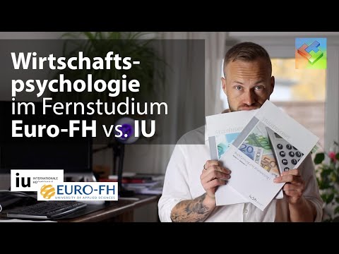 Business Psychology Distance Learning: IU vs. Euro-FH – Part-time study