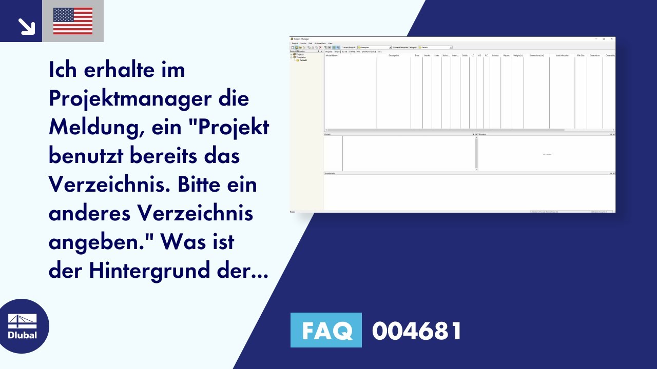 [EN] FAQ 004681 | Ich erhalte im Projektmanager die Meldung, ein "Projekt benutzt bereits das Ver...