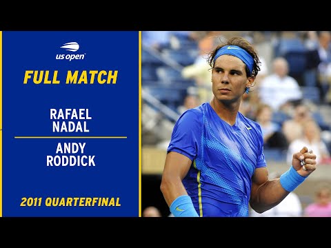 Rafael Nadal vs. Andy Roddick Full Match | 2011 US Open Quarterfinal