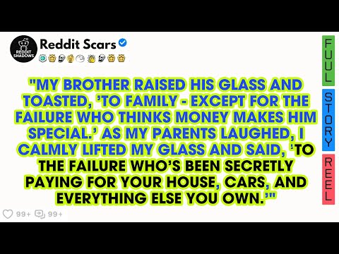 He Toasted 'Except For The Failure' Until I Revealed I've Been Paying For Everything They Own