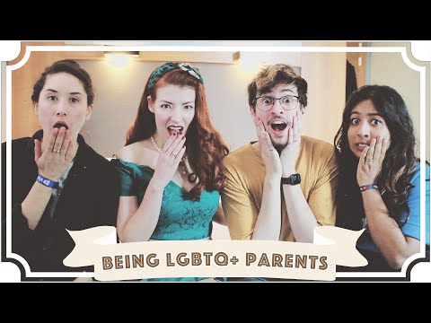 LGBTQ+の親であること。私たちがワクワクしていること！ ft.Jammidodger と @Shaaba.CC]のページをご覧ください。 (Being LGBTQ+ parents: Things we are excited about! ft. @Jammidodger and @Shaaba. [CC])