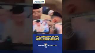 Download lagu Usai Pemeriksaan KPK, Yaqut Cholil Qoumas Enggan Berkomentar #shorts mp3