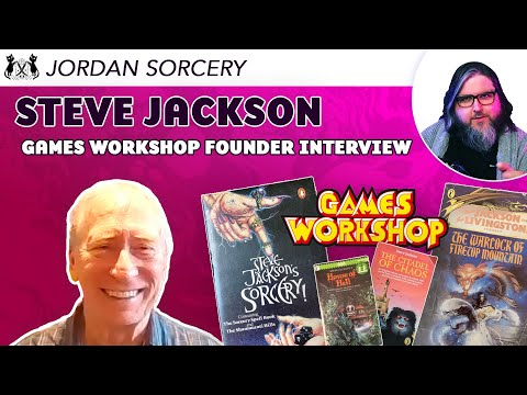 Selling Sorcery | Steve Jackson in Conversation with Jordan Sorcery