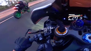 My R1M Destroys Ninja H2