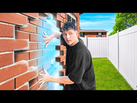 Ich habe in meinem Haus eine geheime Spielhalle gebaut!