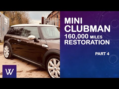 R55 Mini Clubman Cooper S Chocolate my restoration project progress to Mayfair 50 years spec P4
