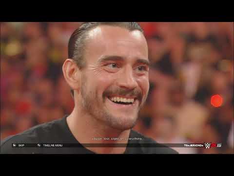 WWE 2K15 CM Punk & John Cena Showcase Mode Part 1 - Money in the Bank 2011 (Xbox One X)