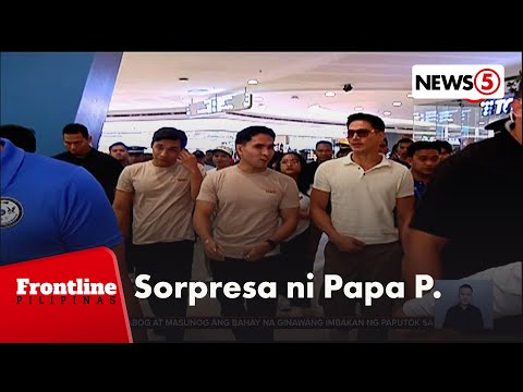Piolo Pascual, present sa special block screening ng 'Manila's Finest' | Frontline Pilipinas