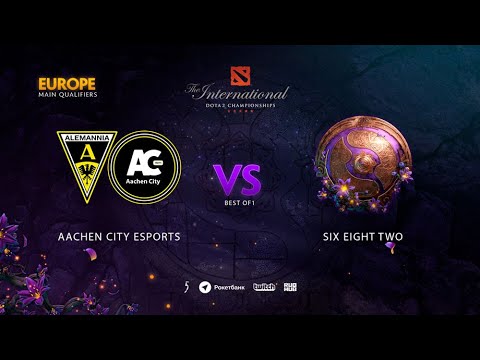 Aachen City Esports vs six eight two, TI9 Qualifiers EU, bo1 [Smile & Lex]