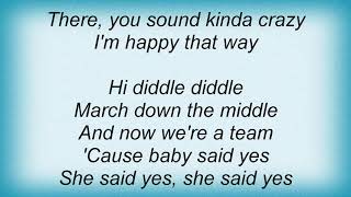 Bing Crosby - My Baby Said Yes (Yip Yip De Hootie) Lyrics