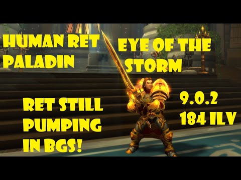Human Ret Paladin PVP BG 9.0.2 [Shadowlands] - Ret Still Pumping in BGs!