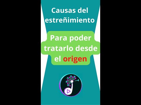 Causas del estreñimiento. Para poder tratarlo desde el origen. #shorts