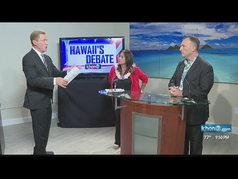 Hawaii Debate: Where do you see yourself in four years?