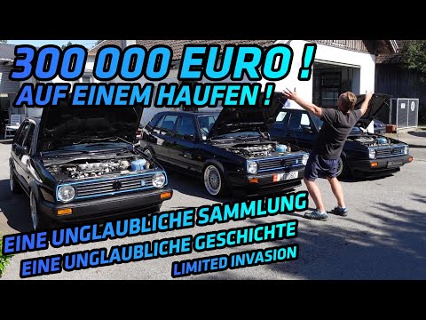 Turbo-Gockel - 300,000 EURO-INCREDIBLE COLLECTION-INCREDIBLE STORY, GOLF 2 LIMITED INVASION