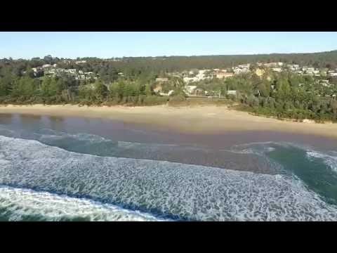 Morning Swimmers Return to Tathra Beach after the Storm