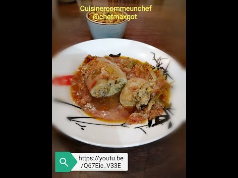 Encornets farcis à la provençale cuisinercommeunchef @chefmaxgot