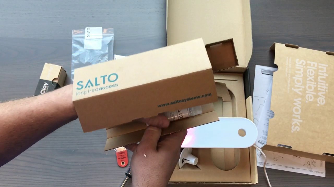 SALTO IQ įrenginys (Ethernet and WiFi wireless option)