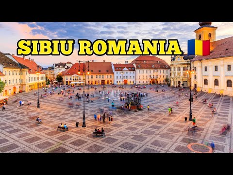 Walking Tour of Sibiu Old Town, Romania 🇷🇴 Enchanting City Tour