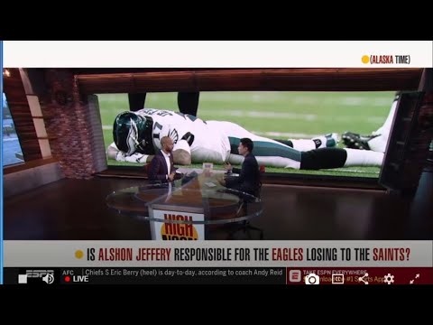 High Noon 01.14.2019 - Is Alshon Jeffery Responsible For The Eagles Losing To The Saints