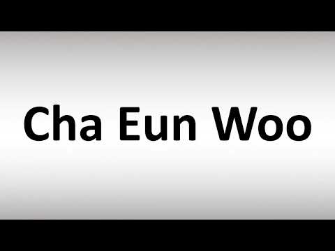 How to Pronounce Cha Eun Woo 이동민