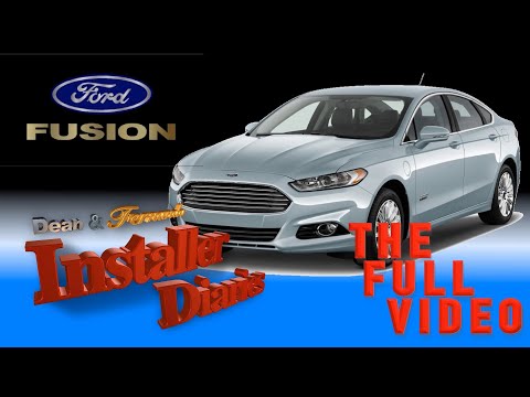 Ford Fusion full car stereo install